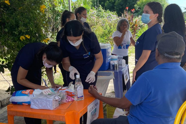 Ação de saúde beneficia moradores do bairro Meladão